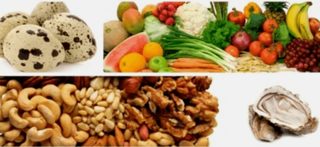 Alimente pentru a crește potența